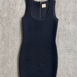 Torn by Robby Kono Black Bandage Dress